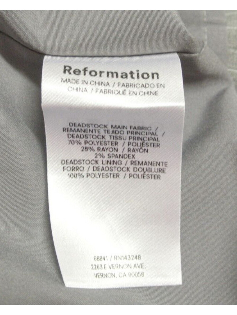 NEW, Reformation Taya Belted Sheath Mini Dress Size 12 #MD2033 - Picture 8 of 13